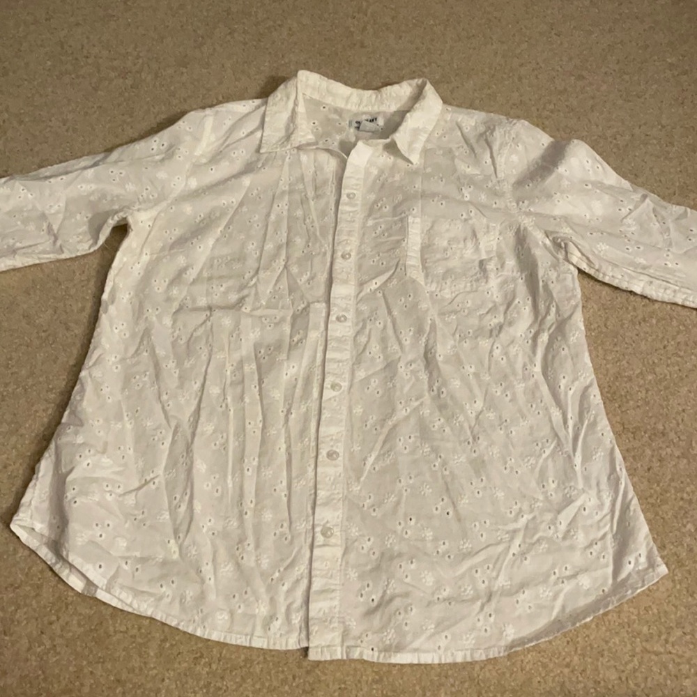 Oldnavy Large Button Up top